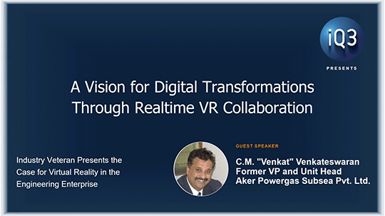 A Vision for Digital Transformations Through Realtime VR Collaboration